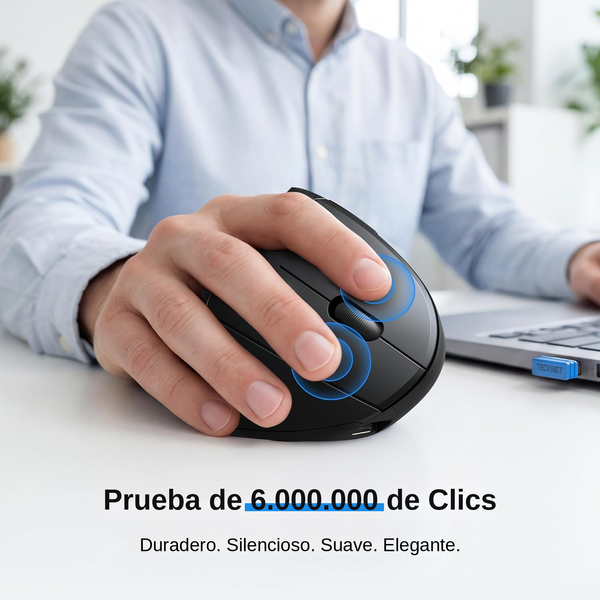 Mouse Vertical MarketGoRD — Ergonómico, Inalámbrico y Silencioso 4