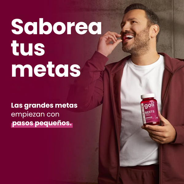 2x1 Goli Beets Cardio – Gomitas de Remolacha con CoQ10 y Vitamina B12 (60 gomitas) 3