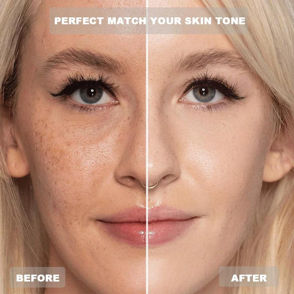2 X 1 Base de Maquillaje Adaptable 4 en 1 - Cobertura Natural, Hidratación y SPF50 6