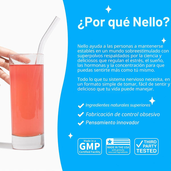 Nello SuperCalm + Mezclador Eléctrico de Regalo — Suplemento Anti-estres 6