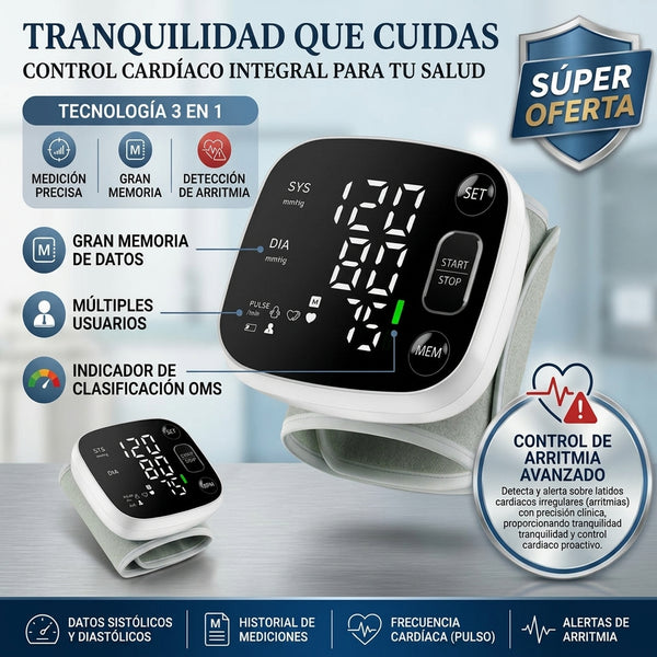 Medidor de Presion Arterial Electronico 1