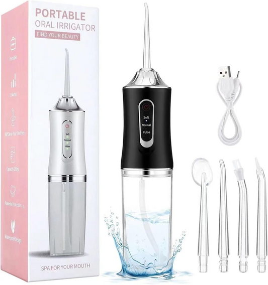 Irrigador Oral Portatil – ¡Limpieza Profesional en Casa!