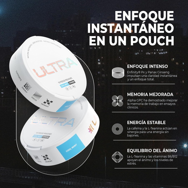 ULTRA Focus Pouch - Enfoque sin Nicotina 2